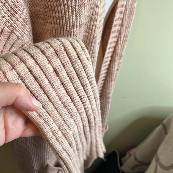 Knox Rose longline open front front pockets sweater cardigan - Picture 14 of 15